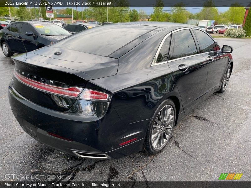 Tuxedo Black / Hazelnut 2013 Lincoln MKZ 3.7L V6 AWD