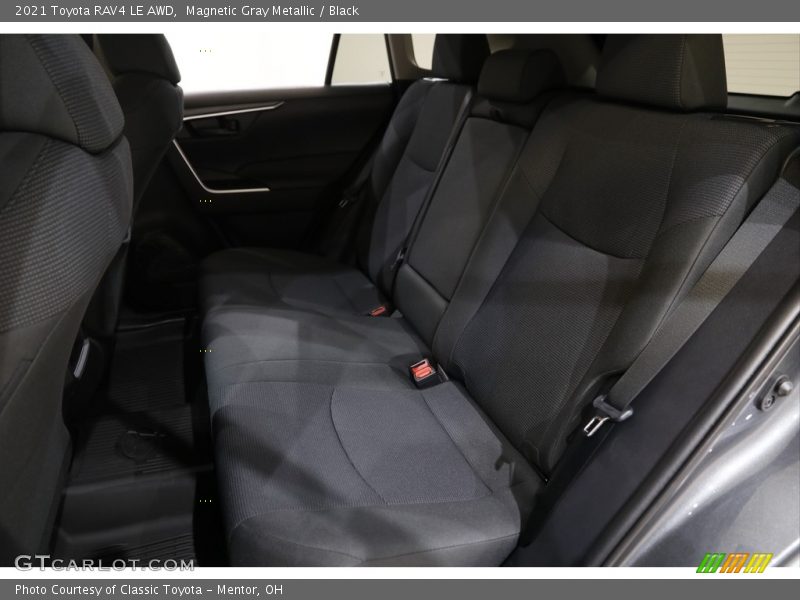 Magnetic Gray Metallic / Black 2021 Toyota RAV4 LE AWD