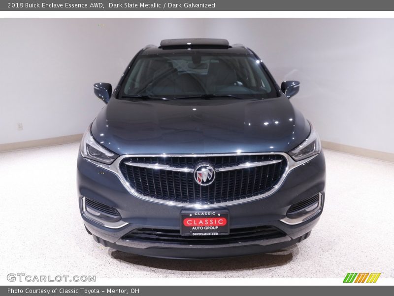 Dark Slate Metallic / Dark Galvanized 2018 Buick Enclave Essence AWD