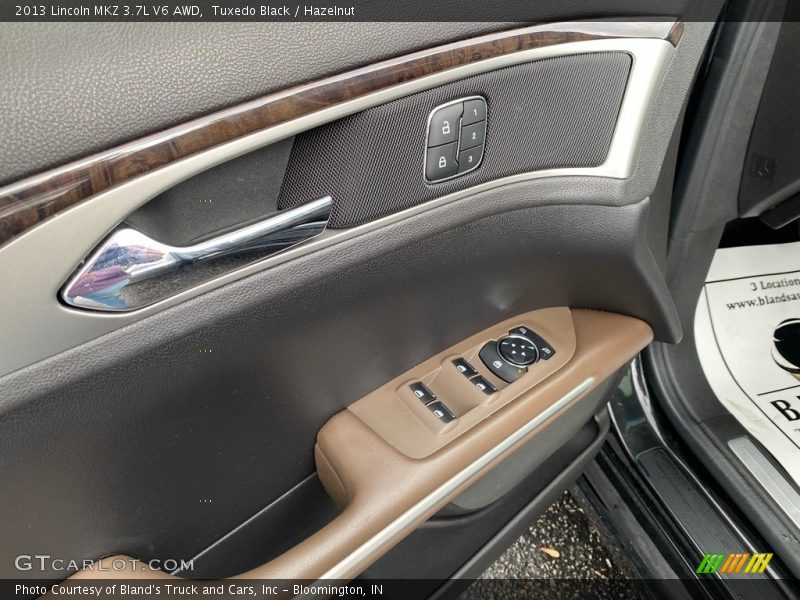 Tuxedo Black / Hazelnut 2013 Lincoln MKZ 3.7L V6 AWD