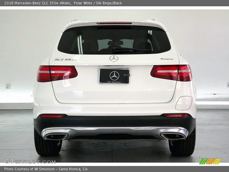 Polar White / Silk Beige/Black 2018 Mercedes-Benz GLC 350e 4Matic