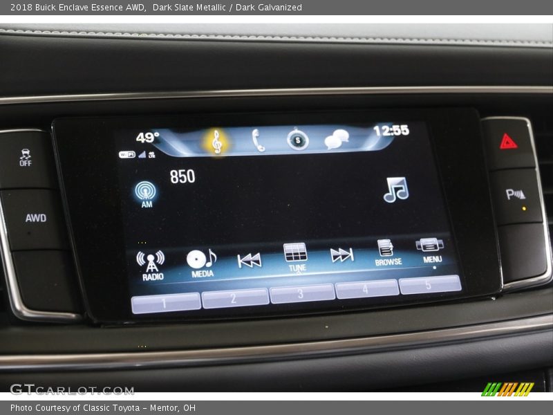Dark Slate Metallic / Dark Galvanized 2018 Buick Enclave Essence AWD