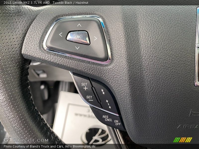 Tuxedo Black / Hazelnut 2013 Lincoln MKZ 3.7L V6 AWD