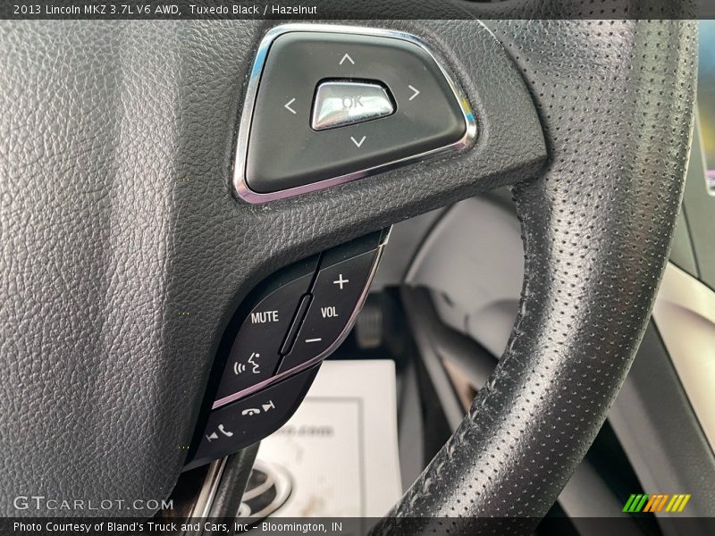Tuxedo Black / Hazelnut 2013 Lincoln MKZ 3.7L V6 AWD
