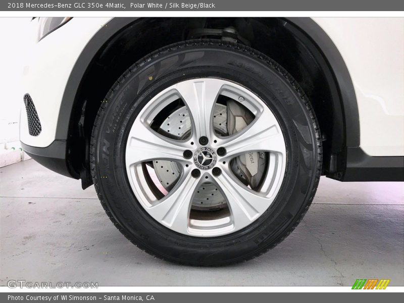 Polar White / Silk Beige/Black 2018 Mercedes-Benz GLC 350e 4Matic
