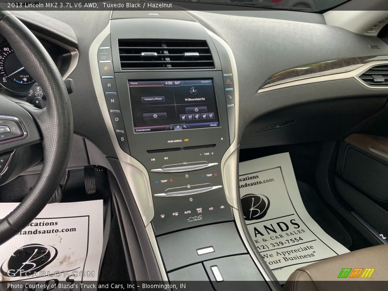 Tuxedo Black / Hazelnut 2013 Lincoln MKZ 3.7L V6 AWD