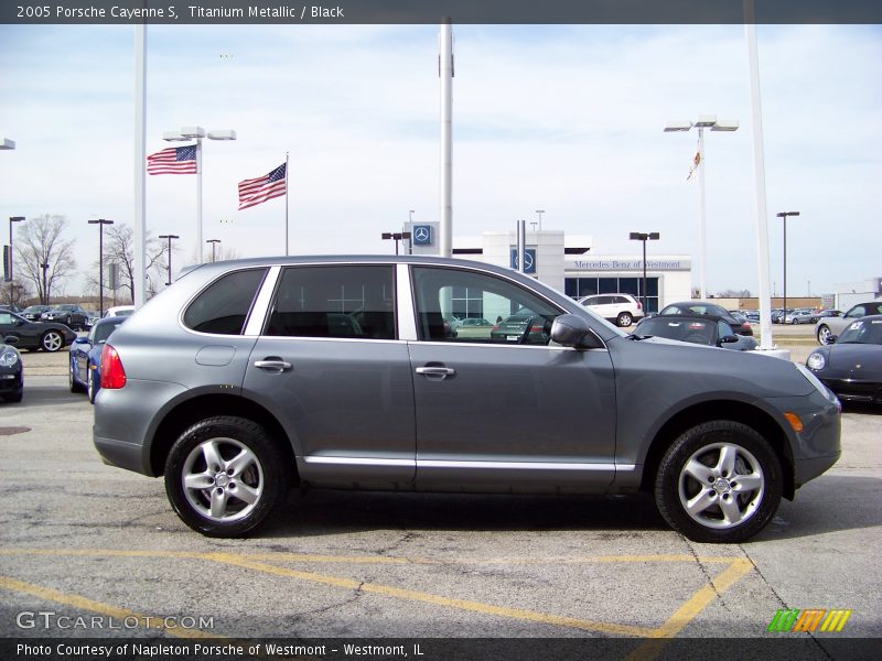 Titanium Metallic / Black 2005 Porsche Cayenne S
