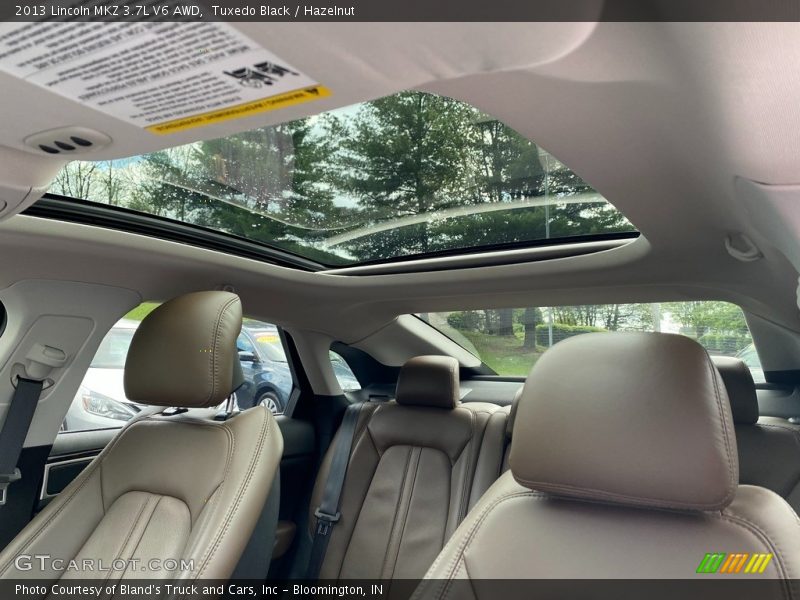 Tuxedo Black / Hazelnut 2013 Lincoln MKZ 3.7L V6 AWD