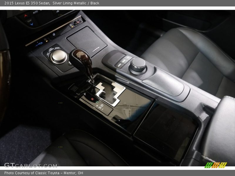 Silver Lining Metallic / Black 2015 Lexus ES 350 Sedan