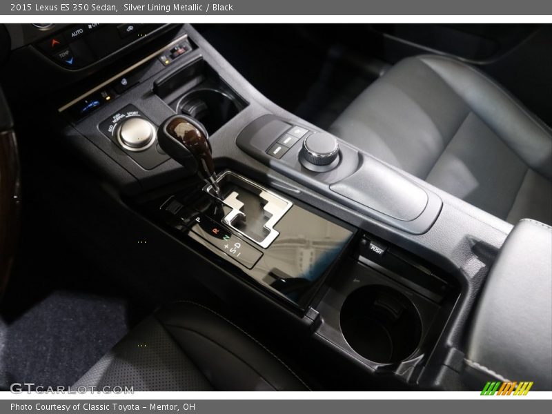 Silver Lining Metallic / Black 2015 Lexus ES 350 Sedan