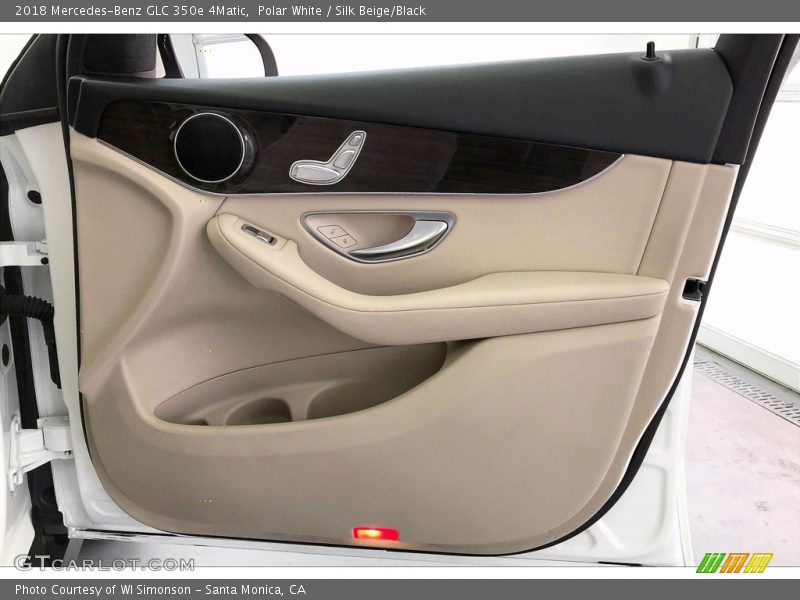 Polar White / Silk Beige/Black 2018 Mercedes-Benz GLC 350e 4Matic