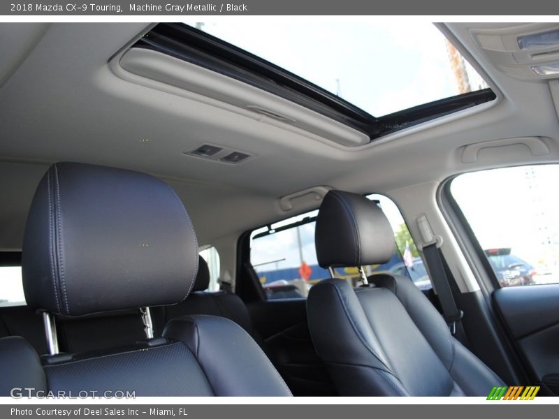 Machine Gray Metallic / Black 2018 Mazda CX-9 Touring