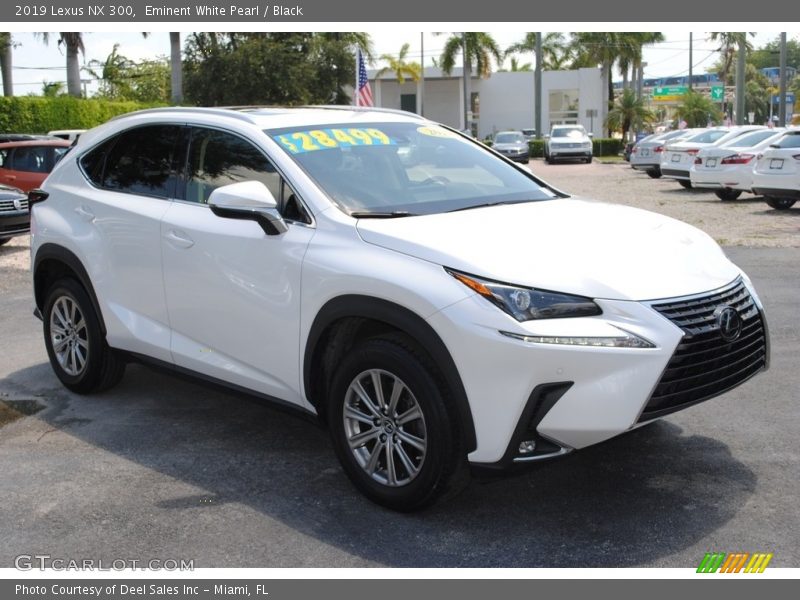 Eminent White Pearl / Black 2019 Lexus NX 300