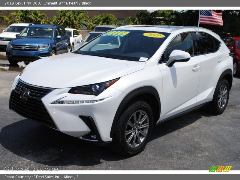 Eminent White Pearl / Black 2019 Lexus NX 300