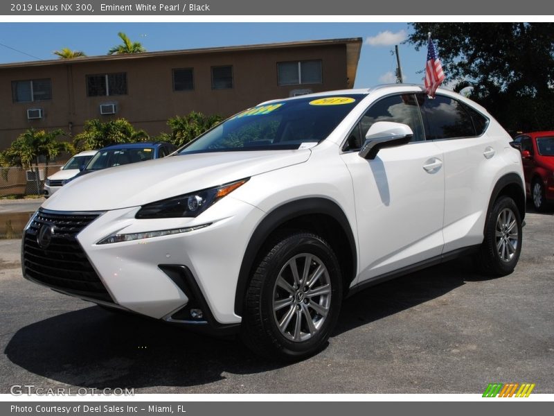 Eminent White Pearl / Black 2019 Lexus NX 300