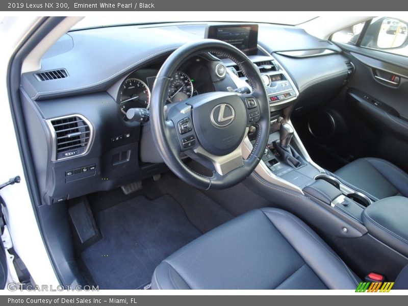 Eminent White Pearl / Black 2019 Lexus NX 300