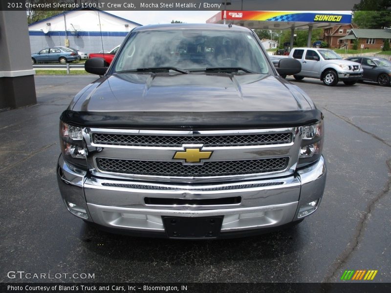 Mocha Steel Metallic / Ebony 2012 Chevrolet Silverado 1500 LT Crew Cab