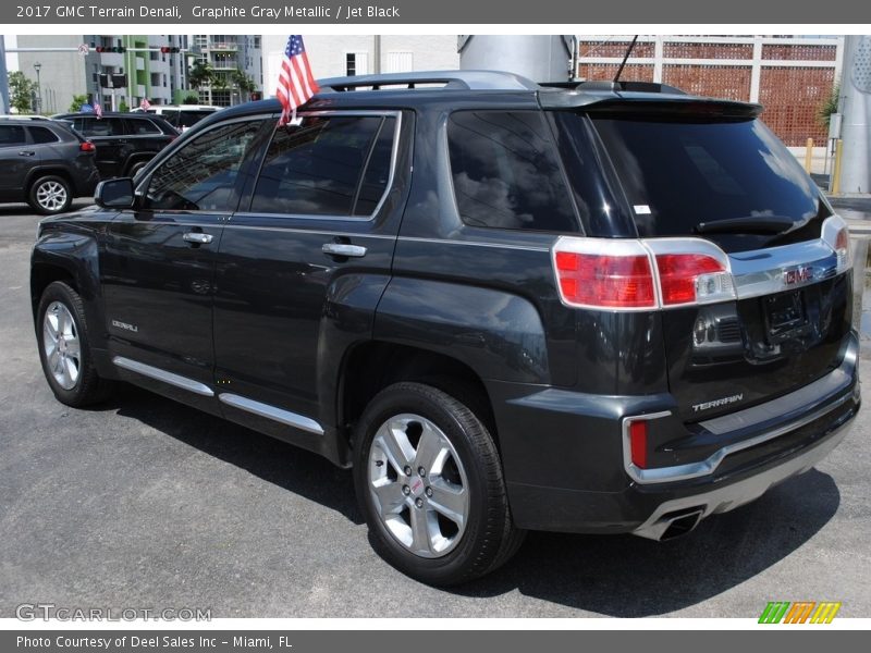 Graphite Gray Metallic / Jet Black 2017 GMC Terrain Denali