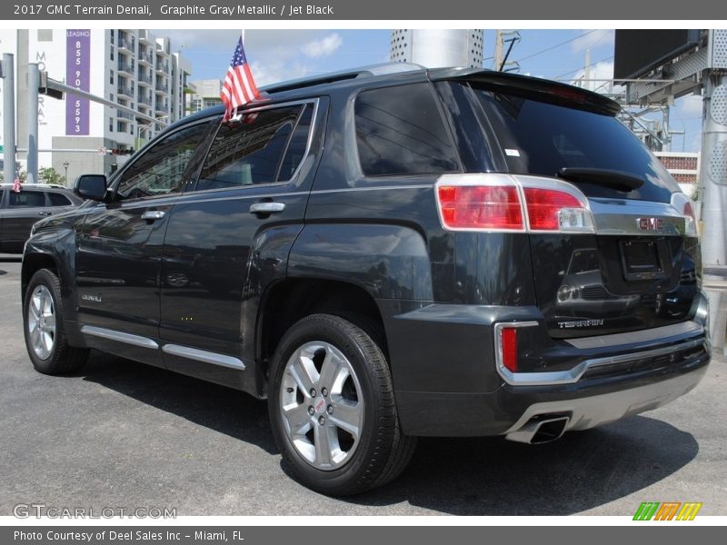 Graphite Gray Metallic / Jet Black 2017 GMC Terrain Denali