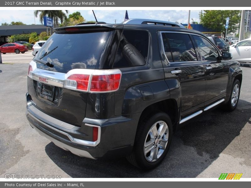 Graphite Gray Metallic / Jet Black 2017 GMC Terrain Denali