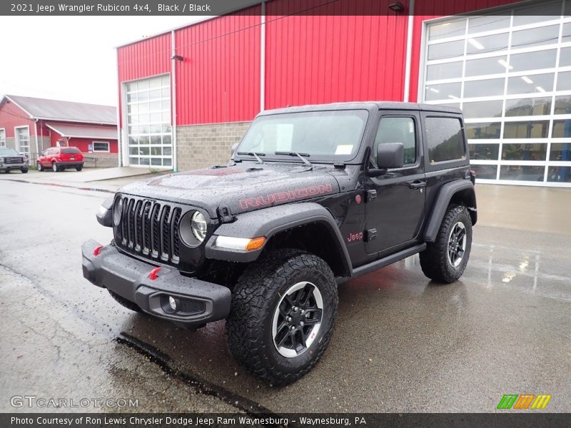 Black / Black 2021 Jeep Wrangler Rubicon 4x4
