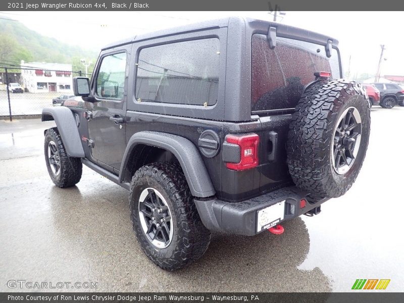 Black / Black 2021 Jeep Wrangler Rubicon 4x4