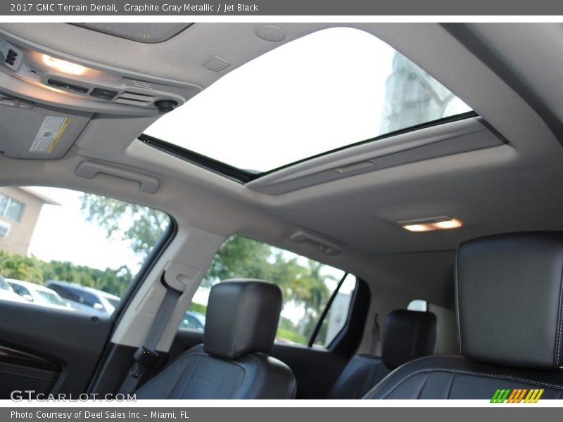 Graphite Gray Metallic / Jet Black 2017 GMC Terrain Denali