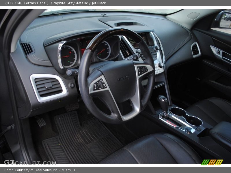 Graphite Gray Metallic / Jet Black 2017 GMC Terrain Denali