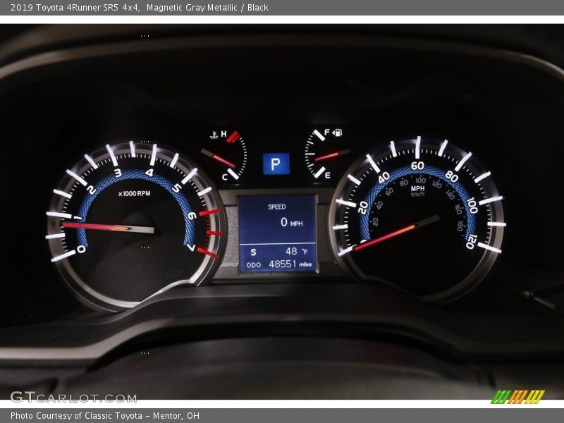 Magnetic Gray Metallic / Black 2019 Toyota 4Runner SR5 4x4