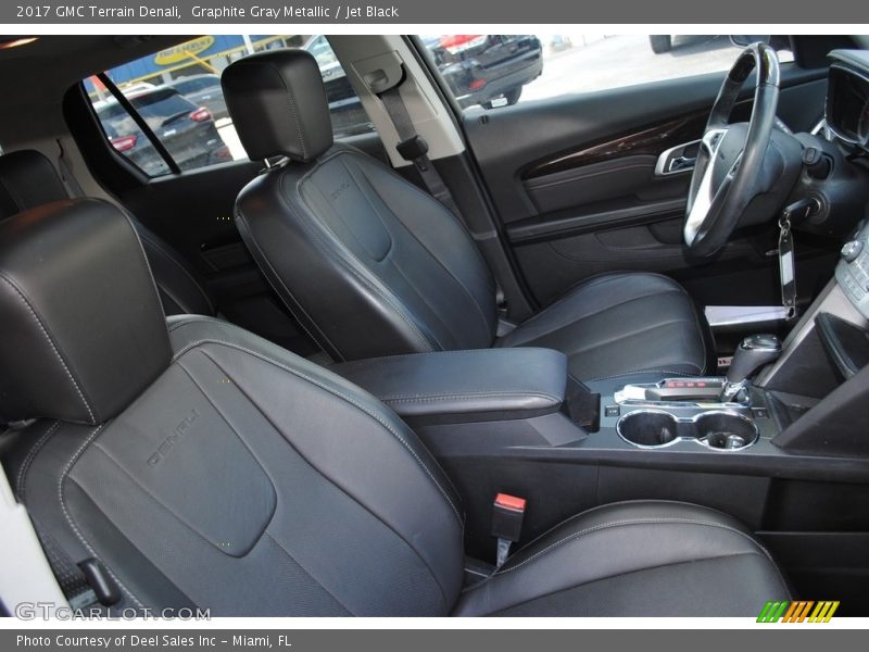Graphite Gray Metallic / Jet Black 2017 GMC Terrain Denali