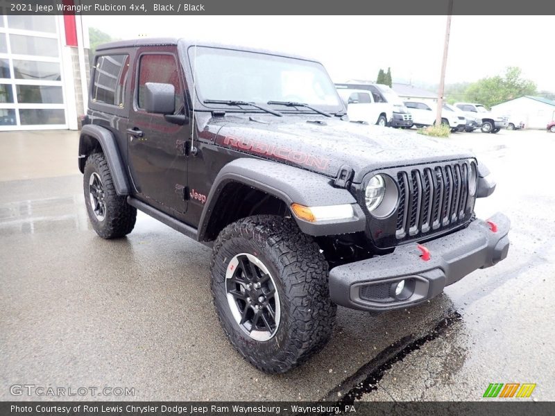 Black / Black 2021 Jeep Wrangler Rubicon 4x4