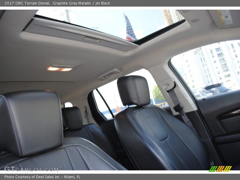 Graphite Gray Metallic / Jet Black 2017 GMC Terrain Denali