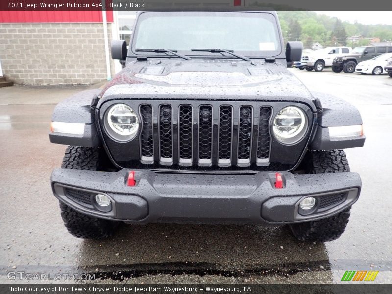Black / Black 2021 Jeep Wrangler Rubicon 4x4