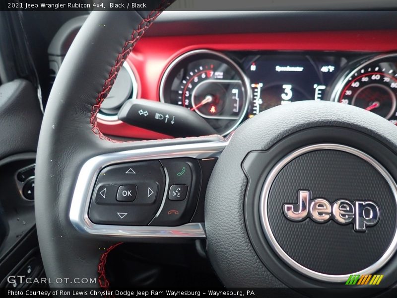 Black / Black 2021 Jeep Wrangler Rubicon 4x4