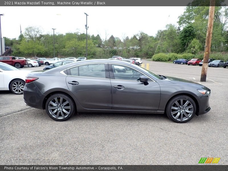 Machine Gray Metallic / Black 2021 Mazda Mazda6 Touring