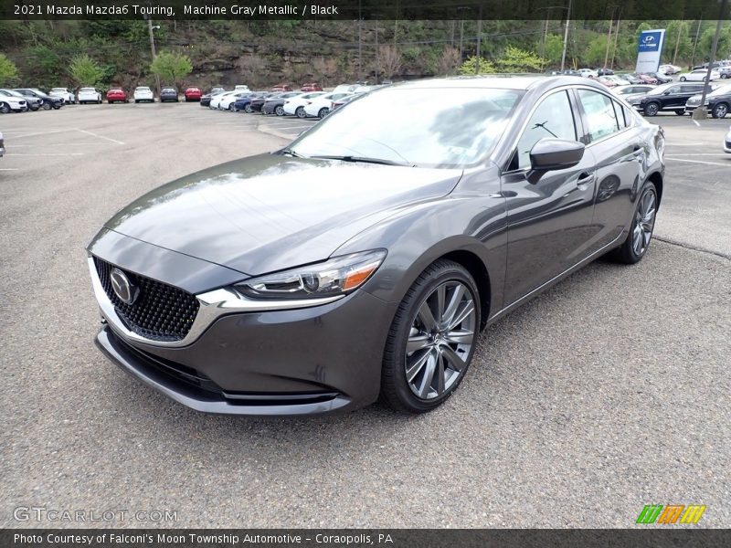 Machine Gray Metallic / Black 2021 Mazda Mazda6 Touring