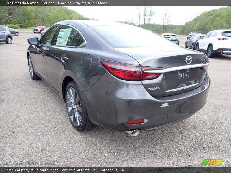 Machine Gray Metallic / Black 2021 Mazda Mazda6 Touring