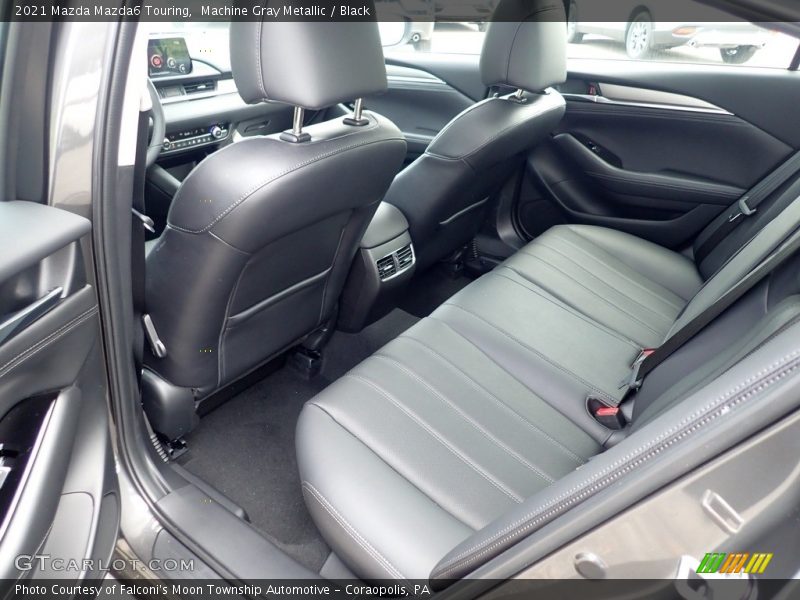 Machine Gray Metallic / Black 2021 Mazda Mazda6 Touring