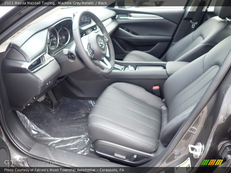 Machine Gray Metallic / Black 2021 Mazda Mazda6 Touring