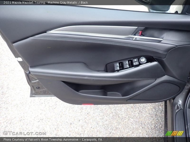 Machine Gray Metallic / Black 2021 Mazda Mazda6 Touring