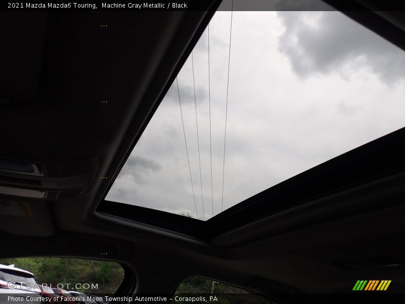 Machine Gray Metallic / Black 2021 Mazda Mazda6 Touring