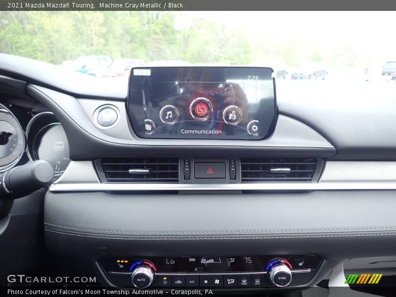 Machine Gray Metallic / Black 2021 Mazda Mazda6 Touring