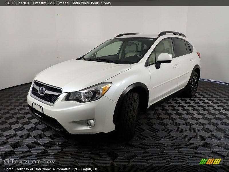 Satin White Pearl / Ivory 2013 Subaru XV Crosstrek 2.0 Limited