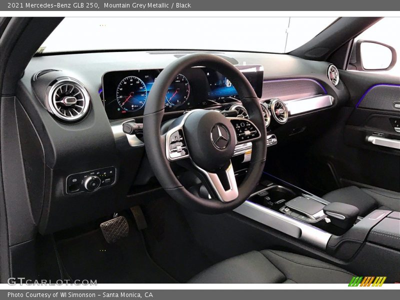 Mountain Grey Metallic / Black 2021 Mercedes-Benz GLB 250