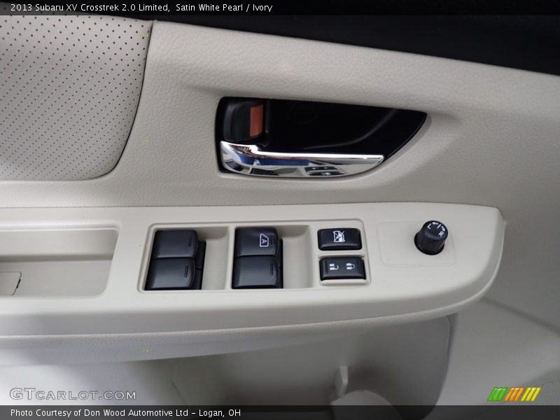 Satin White Pearl / Ivory 2013 Subaru XV Crosstrek 2.0 Limited
