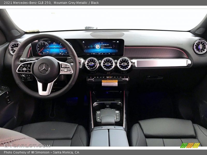 Mountain Grey Metallic / Black 2021 Mercedes-Benz GLB 250