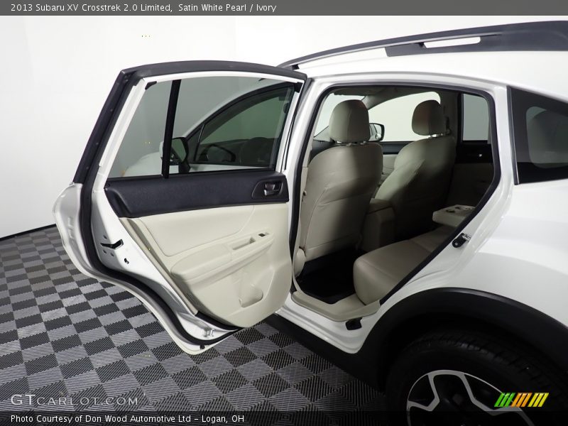 Satin White Pearl / Ivory 2013 Subaru XV Crosstrek 2.0 Limited