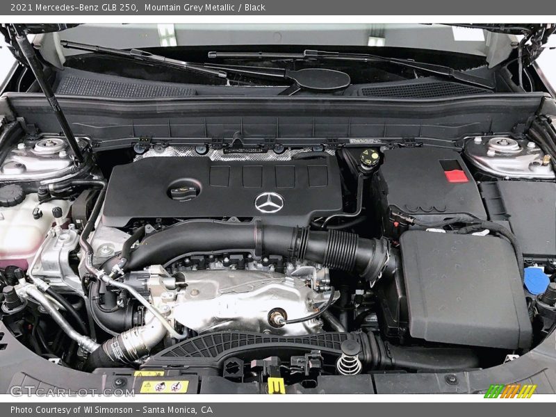 Mountain Grey Metallic / Black 2021 Mercedes-Benz GLB 250