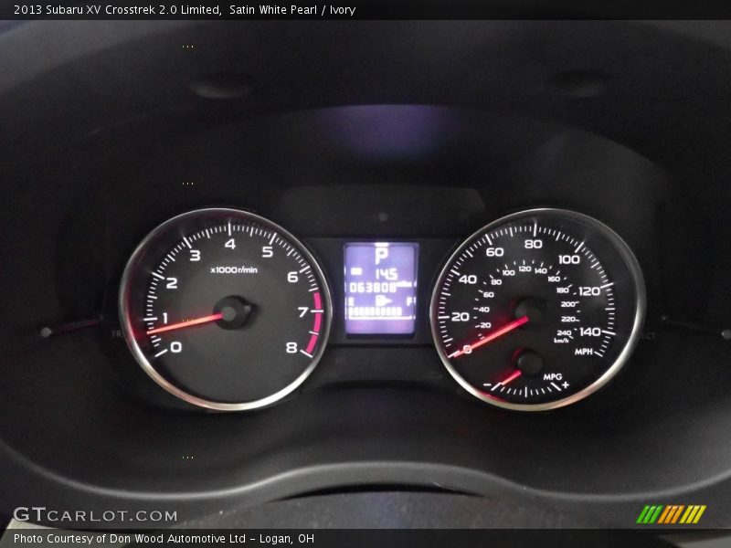 Satin White Pearl / Ivory 2013 Subaru XV Crosstrek 2.0 Limited
