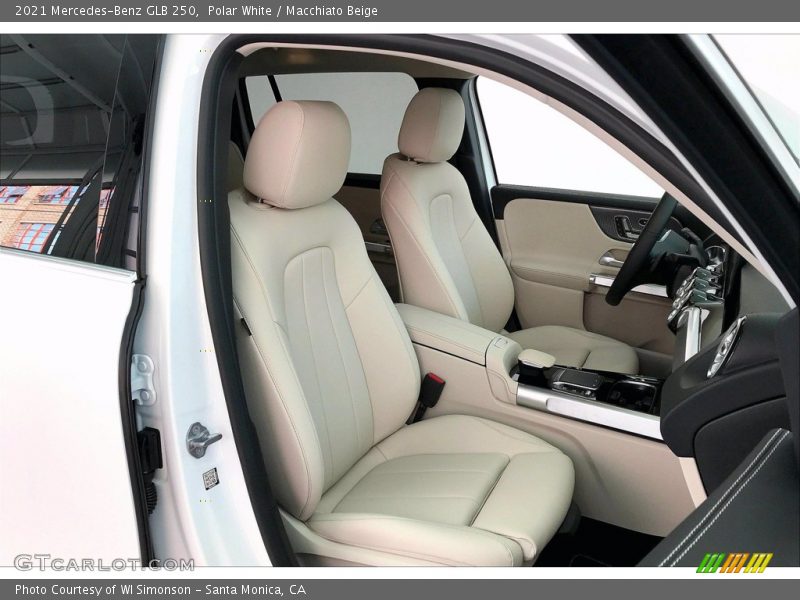 Polar White / Macchiato Beige 2021 Mercedes-Benz GLB 250